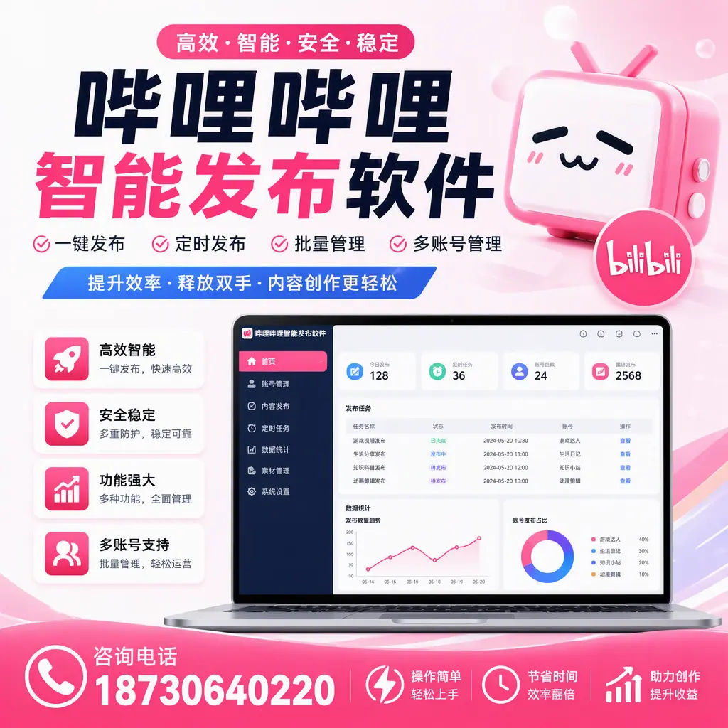 提升内容质量的秘诀:哔哩哔哩智能发布软件在 白杨 的应用